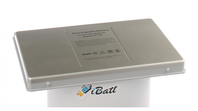 Аккумуляторная батарея iBatt iB-A462 для ноутбука AppleЕмкость (mAh): 6600. Напряжение (V): 10,8