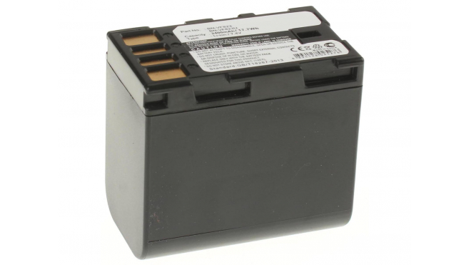 Аккумуляторные батареи для фотоаппаратов и видеокамер JVC GR-D760EЕмкость (mAh): 2400. Напряжение (V): 7,4