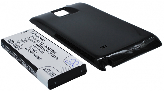 Аккумуляторная батарея iBatt iB-M760 для телефонов, смартфонов SamsungЕмкость (mAh): 6000. Напряжение (V): 3,85