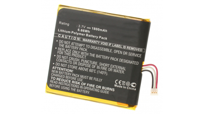 Аккумуляторная батарея iBatt iB-M488 для телефонов, смартфонов SonyЕмкость (mAh): 1800. Напряжение (V): 3,7