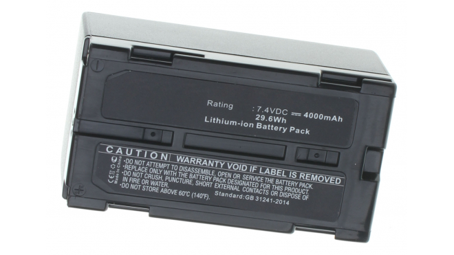 Аккумуляторные батареи для фотоаппаратов и видеокамер Panasonic NV-DX1ENЕмкость (mAh): 4000. Напряжение (V): 7,4