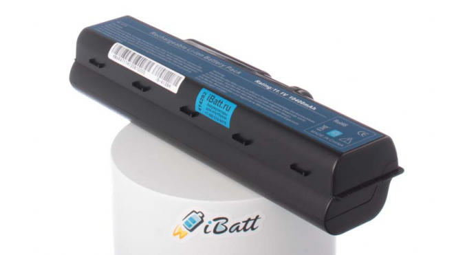 Аккумуляторная батарея для ноутбука eMachines G630. Артикул iB-A128H.Емкость (mAh): 10400. Напряжение (V): 11,1