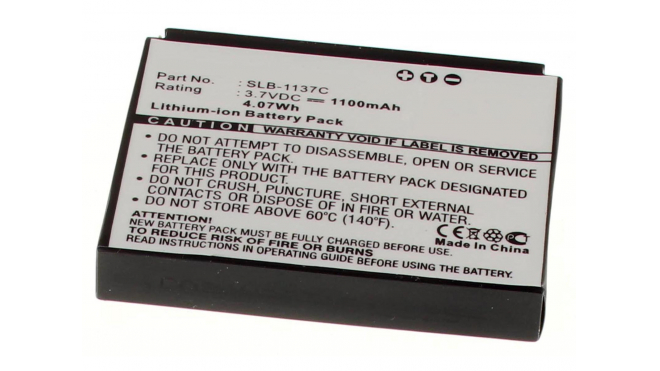Батарея iB-F259Емкость (mAh): 1100. Напряжение (V): 3,7