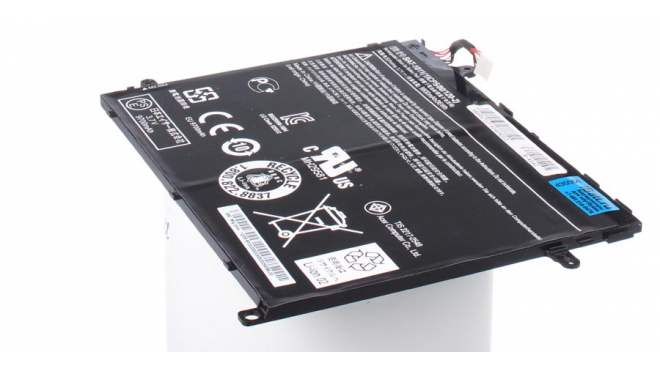 Аккумуляторная батарея для ноутбука Acer Iconia Tab A511 32GB Silver. Артикул iB-A642.Емкость (mAh): 9600. Напряжение (V): 3,7