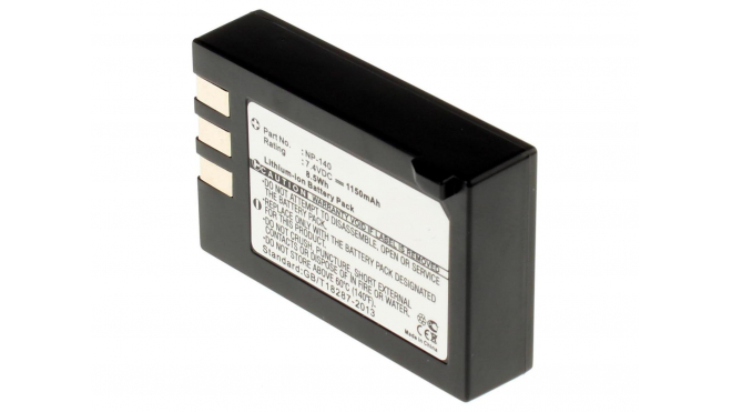 Аккумуляторная батарея iBatt iB-F149 для фотокамер и видеокамер FujiFilmЕмкость (mAh): 1150. Напряжение (V): 7,4