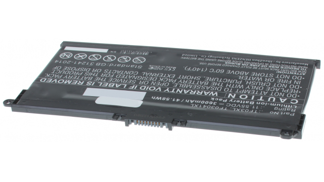 Аккумуляторная батарея для ноутбука HP-Compaq 14-bf120TX. Артикул 11-11510.Емкость (mAh): 3600. Напряжение (V): 11,55