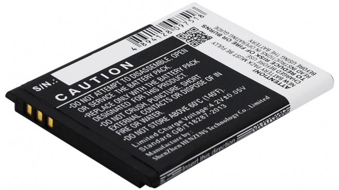 Аккумуляторная батарея iBatt iB-M2452 для телефонов, смартфонов PanasonicЕмкость (mAh): 1000. Напряжение (V): 3,7