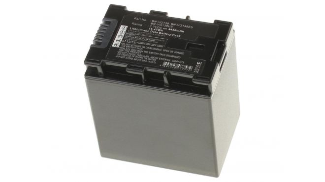 Аккумуляторные батареи для фотоаппаратов и видеокамер JVC GZ-EX310AUЕмкость (mAh): 4450. Напряжение (V): 3,7