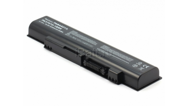 Аккумуляторная батарея PABAS213 для ноутбуков Toshiba. Артикул 11-1401.Емкость (mAh): 4400. Напряжение (V): 11,1