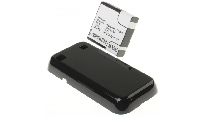 Аккумуляторная батарея iBatt iB-M324 для телефонов, смартфонов T-MobileЕмкость (mAh): 3000. Напряжение (V): 3,7