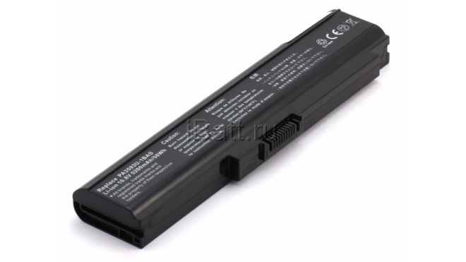 Аккумуляторная батарея PA3593U-1BAS для ноутбуков Toshiba. Артикул 11-1459.Емкость (mAh): 4400. Напряжение (V): 10,8