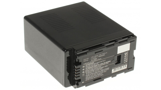 Аккумуляторные батареи для фотоаппаратов и видеокамер Panasonic PV-GS90Емкость (mAh): 7800. Напряжение (V): 7,4