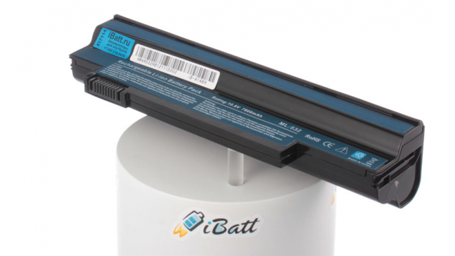 Аккумуляторная батарея для ноутбука Packard Bell dot s2 DOT S2-202RU. Артикул iB-A148H.Емкость (mAh): 7800. Напряжение (V): 10,8