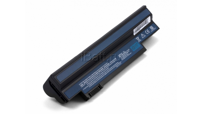 Аккумуляторная батарея для ноутбука Acer Aspire One AO533-13DWW. Артикул 11-1148.Емкость (mAh): 6600. Напряжение (V): 10,8