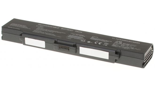 Аккумуляторная батарея для ноутбука Sony VAIO VGN-NR270N. Артикул 11-1581.Емкость (mAh): 4400. Напряжение (V): 11,1