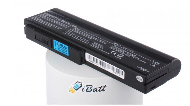 Аккумуляторная батарея для ноутбука Asus M52Vp. Артикул iB-A162X.Емкость (mAh): 8700. Напряжение (V): 11,1