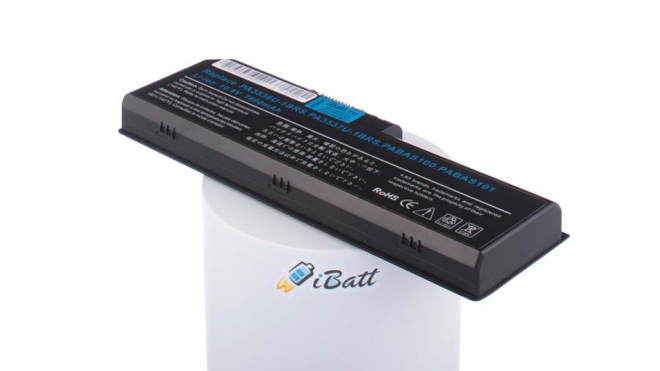 Аккумуляторная батарея iBatt iB-A542H для ноутбука ToshibaЕмкость (mAh): 7800. Напряжение (V): 11,1