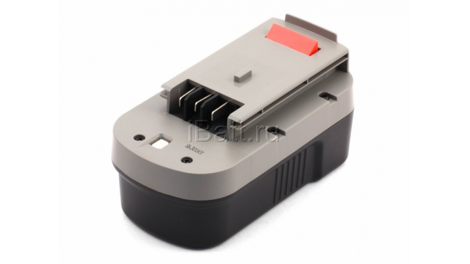 Аккумуляторная батарея для электроинструмента Black & Decker CD182K-2. Артикул iB-T143.Емкость (mAh): 3000. Напряжение (V): 18