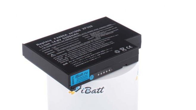 Аккумуляторная батарея iBatt iB-A518H для ноутбука HP-CompaqЕмкость (mAh): 5200. Напряжение (V): 14,8