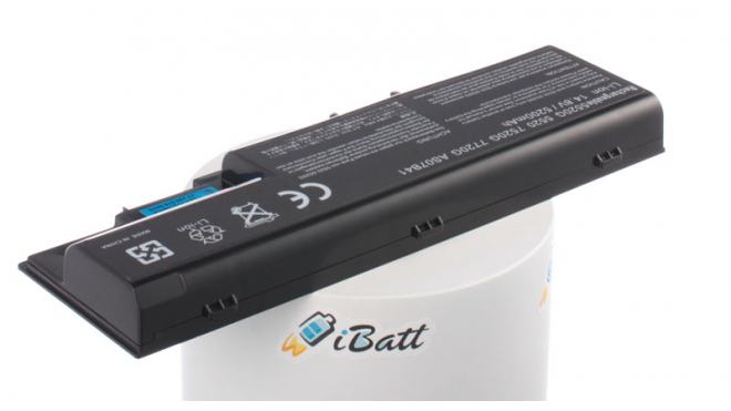 Аккумуляторная батарея для ноутбука Packard Bell EasyNote LJ65-CU-214FR. Артикул iB-A142H.Емкость (mAh): 5200. Напряжение (V): 14,8