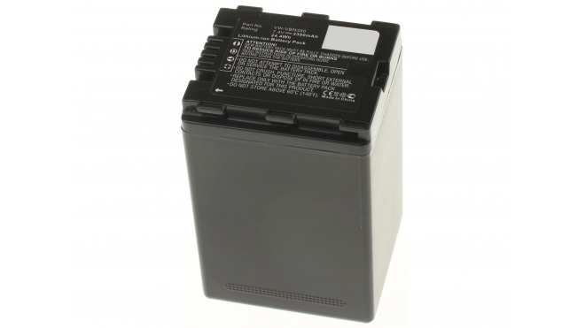 Аккумуляторные батареи для фотоаппаратов и видеокамер Panasonic HDC-TM900Емкость (mAh): 3300. Напряжение (V): 7,4