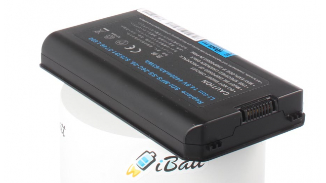 Аккумуляторная батарея для ноутбука Fujitsu-Siemens Esprimo X9510. Артикул iB-A755.Емкость (mAh): 4400. Напряжение (V): 14,8