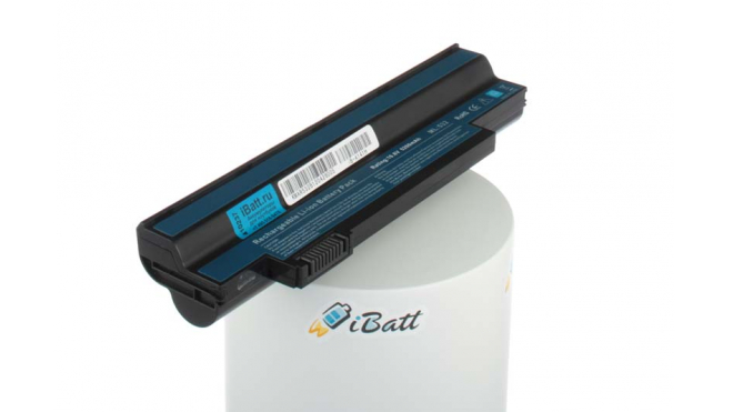 Аккумуляторная батарея UM09H75 для ноутбуков Gateway. Артикул iB-A141H.Емкость (mAh): 5200. Напряжение (V): 10,8