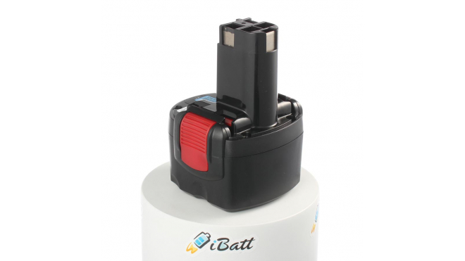 Аккумуляторная батарея iBatt iB-T163 для шуруповертов и другого электроинструмента BoschЕмкость (mAh): 2000. Напряжение (V): 9,6