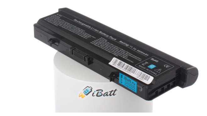 Аккумуляторная батарея для ноутбука Dell Inspiron 1525. Артикул iB-A251.Емкость (mAh): 6600. Напряжение (V): 11,1