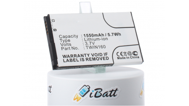 Аккумуляторная батарея iBatt iB-M243 для телефонов, смартфонов HTCЕмкость (mAh): 1550. Напряжение (V): 3,7