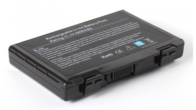 Аккумуляторная батарея для ноутбука Asus K51AE. Артикул 11-1145.Емкость (mAh): 4400. Напряжение (V): 11,1