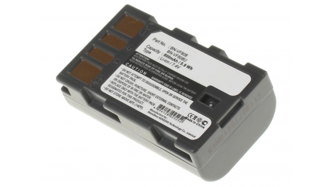 Аккумуляторные батареи для фотоаппаратов и видеокамер JVC GZ-MG365BЕмкость (mAh): 800. Напряжение (V): 7,4