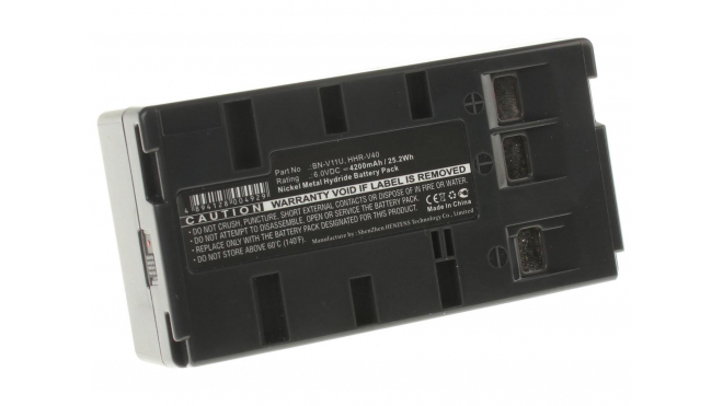 Аккумуляторные батареи для фотоаппаратов и видеокамер JVC GR-AX90UЕмкость (mAh): 4200. Напряжение (V): 6