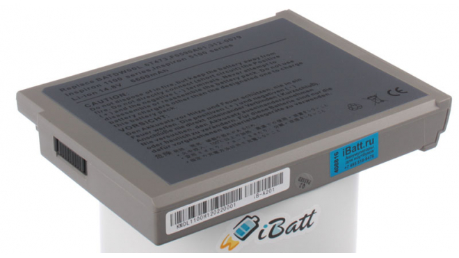 Аккумуляторная батарея для ноутбука Dell Inspiron 5110-3358. Артикул iB-A201.Емкость (mAh): 6600. Напряжение (V): 14,8