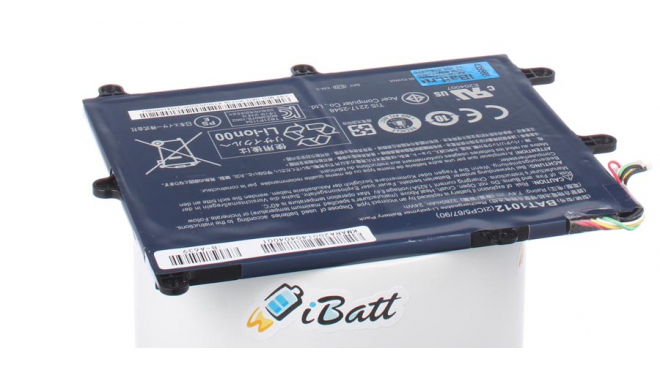 Аккумуляторная батарея для ноутбука Acer Iconia Tab A210 16GB Silver. Артикул iB-A639.Емкость (mAh): 3250. Напряжение (V): 7,4
