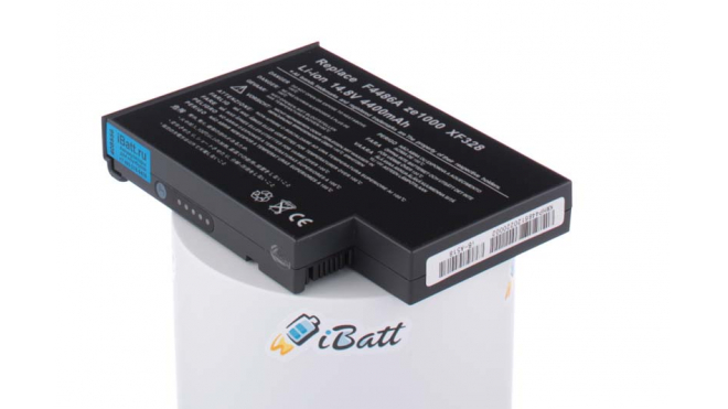 Аккумуляторная батарея QBP3000-4000 для ноутбуков HP-Compaq. Артикул iB-A518.Емкость (mAh): 4400. Напряжение (V): 14,8