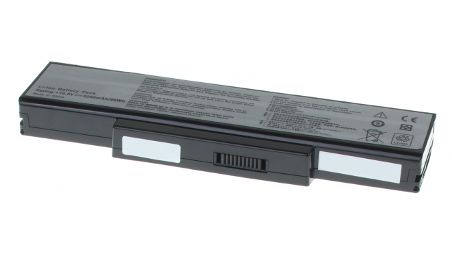 Аккумуляторная батарея для ноутбука Asus K73SM. Артикул iB-A158H.Емкость (mAh): 5200. Напряжение (V): 10,8