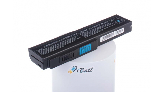 Аккумуляторная батарея для ноутбука Asus X64. Артикул iB-A160H.Емкость (mAh): 5200. Напряжение (V): 11,1