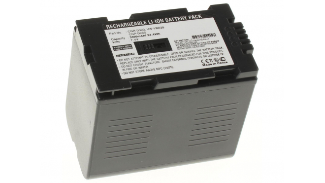 Аккумуляторная батарея CGA-D54S для фотоаппаратов и видеокамер Panasonic. Артикул iB-F316.Емкость (mAh): 3300. Напряжение (V): 7,4