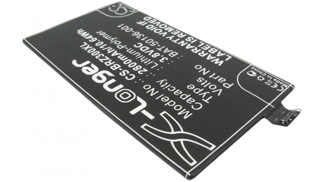 Аккумуляторная батарея для телефона, смартфона Blackberry STA100-5. Артикул iB-M699.Емкость (mAh): 2800. Напряжение (V): 3,8
