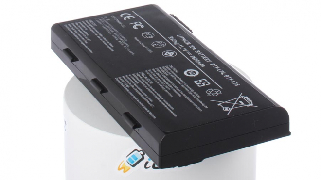 Аккумуляторная батарея 957-173XXP-102 для ноутбуков MSI. Артикул iB-A441.Емкость (mAh): 6600. Напряжение (V): 11,1