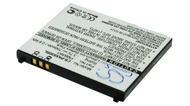 Аккумуляторная батарея iBatt iB-M2458 для телефонов, смартфонов PanasonicЕмкость (mAh): 700. Напряжение (V): 3,7