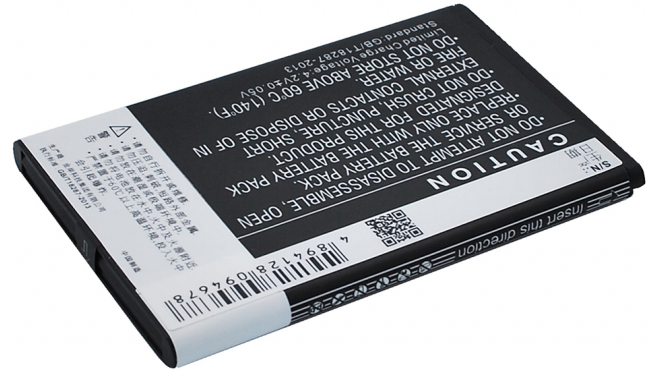 Аккумуляторная батарея iBatt iB-M795 для телефонов, смартфонов ZTEЕмкость (mAh): 1400. Напряжение (V): 3,7