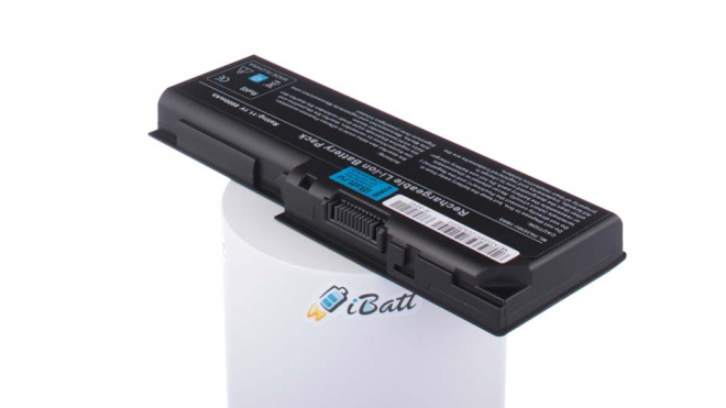 Аккумуляторная батарея для ноутбука Toshiba Satellite P200D-124. Артикул iB-A542.Емкость (mAh): 6600. Напряжение (V): 11,1
