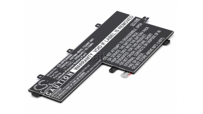 Аккумуляторная батарея для ноутбука HP-Compaq Split 13t-g100 x2. Артикул iB-A792.Емкость (mAh): 3050. Напряжение (V): 11,1