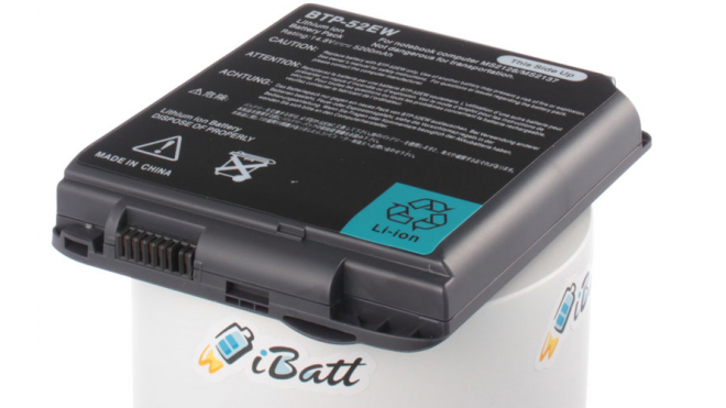 Аккумуляторная батарея для ноутбука iRU Stilo 3115. Артикул iB-A223H.Емкость (mAh): 5200. Напряжение (V): 14,8