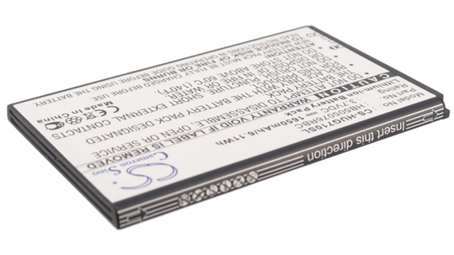 Аккумуляторная батарея iBatt iB-M1098 для телефонов, смартфонов HuaweiЕмкость (mAh): 1650. Напряжение (V): 3,7