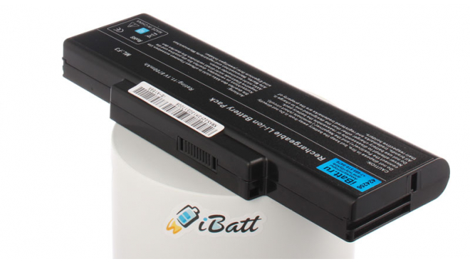 Аккумуляторная батарея для ноутбука Asus Z53SC. Артикул iB-A169X.Емкость (mAh): 8700. Напряжение (V): 11,1
