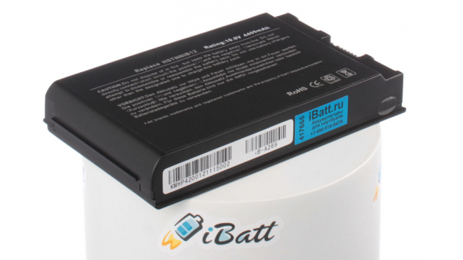 Аккумуляторная батарея HSTNN-UB12 для ноутбуков HP-Compaq. Артикул iB-A269.Емкость (mAh): 4400. Напряжение (V): 10,8