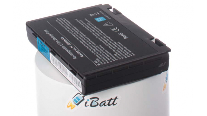 Аккумуляторная батарея для ноутбука Asus PRO5DIE. Артикул iB-A145H.Емкость (mAh): 5200. Напряжение (V): 11,1